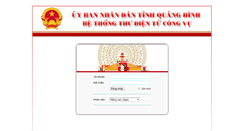 Desktop Screenshot of mail.quangbinh.gov.vn